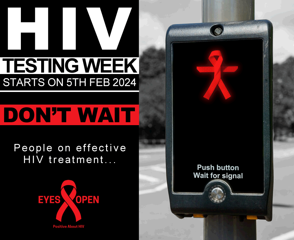 Don't wait! Get an HIV Test!